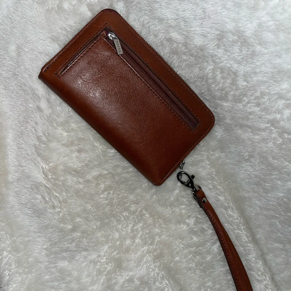 FOSSIL SYDNEY ZIP PHONE WALLET